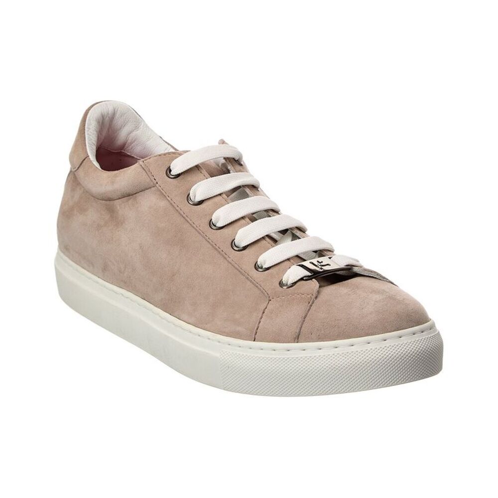 Isaia Suede Sneaker, Gray